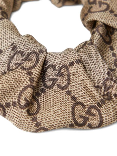 Gucci GG-logo print scrunchie - Neutrals - zdjęcie produktu nr 2