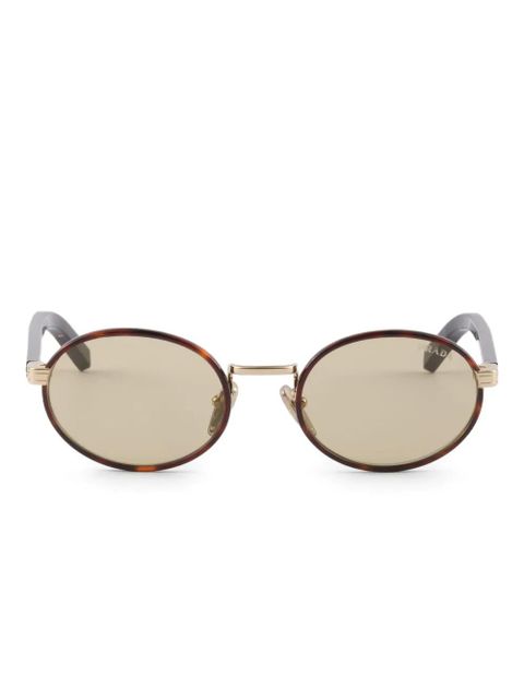 Prada Eyewear round-frame sunglasses - Brown - zdjęcie produktu nr 1
