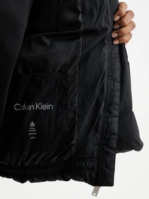 Calvin Klein kurtka puchowa kolor czarny zimowa LV044D518G