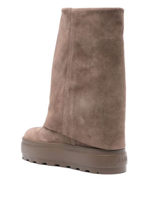 Casadei suede boots - Grey