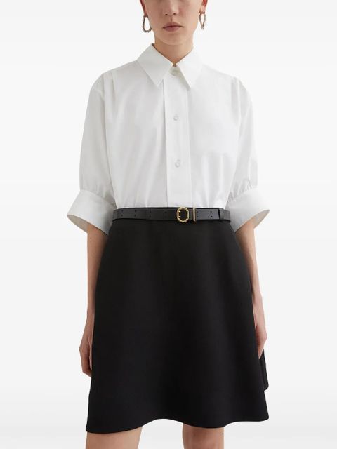 Jil Sander leather belt - Black