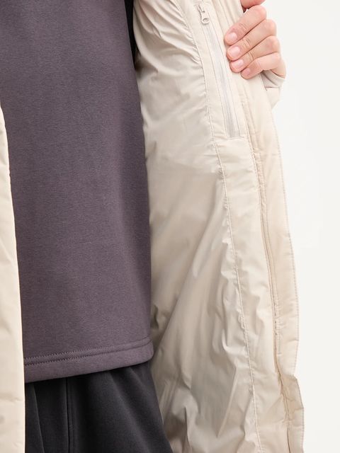 Columbia kurtka puchowa Amaze kolor beżowy zimowa 2133703