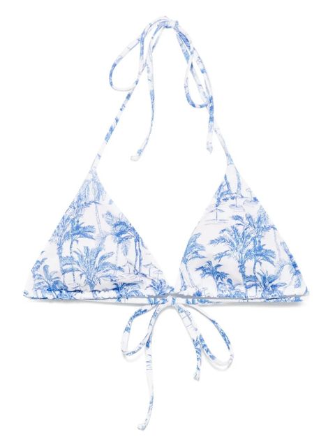 MC2 Saint Barth Leah bikini top - Blue - zdjęcie produktu nr 1