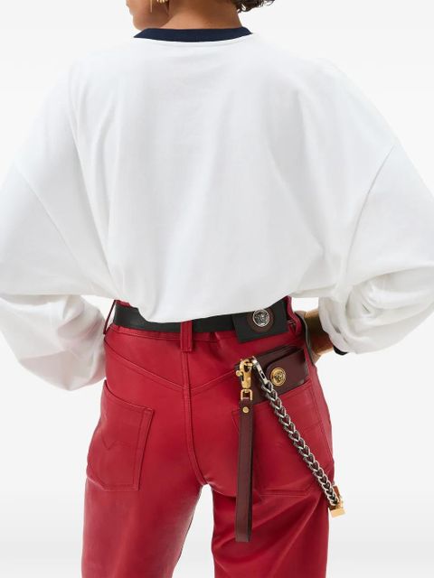 Versace V-neck top - White