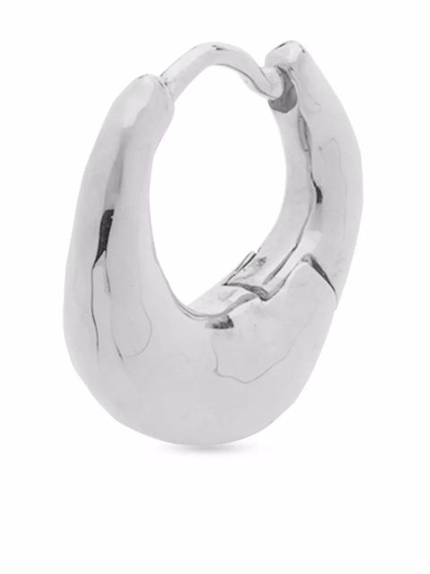 Monica Vinader Deia huggie earrings - Silver - zdjęcie produktu nr 2