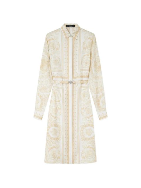 Versace belt print dress - Neutrals - zdjęcie produktu nr 1