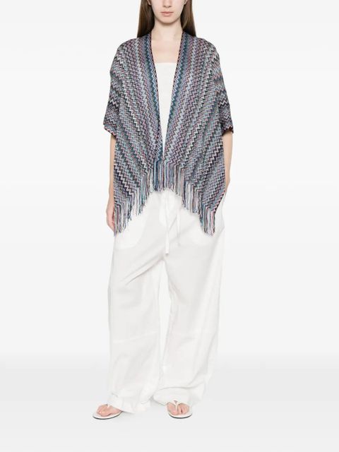 Missoni fringe chevron jacket - Blue - zdjęcie produktu nr 2