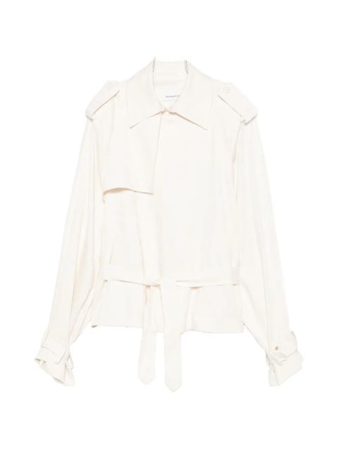 The Frankie Shop Elva belted trench coat - Neutrals - zdjęcie produktu nr 1