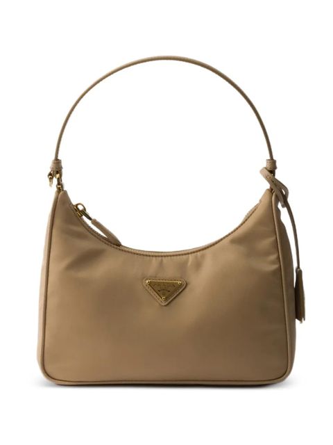 Prada mini Re-Edition 2005 zip tote bag - Neutrals