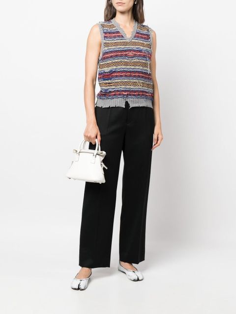 Maison Margiela micro 5AC Classique top-handle bag - White - zdjęcie produktu nr 2