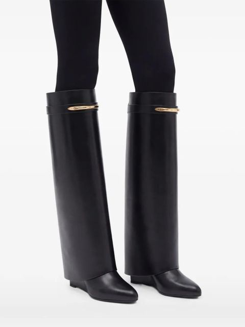 Givenchy shark pinch high boots - Black