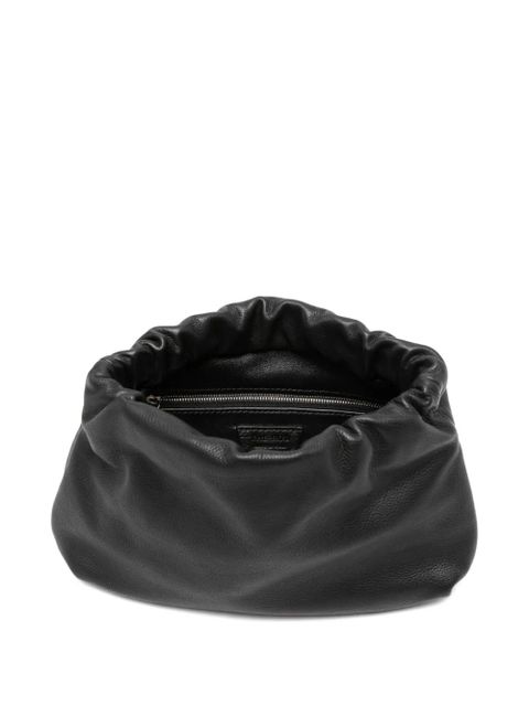 The Row mini Tasche leather clutch bag - Black