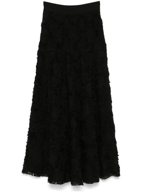Maje embroidered maxi skirt - Black - zdjęcie produktu nr 1