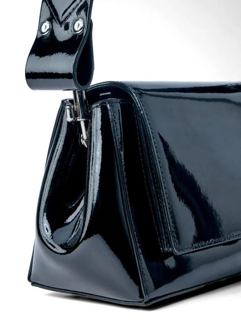 Vivienne Westwood Orb-plaque shoulder bag - Black