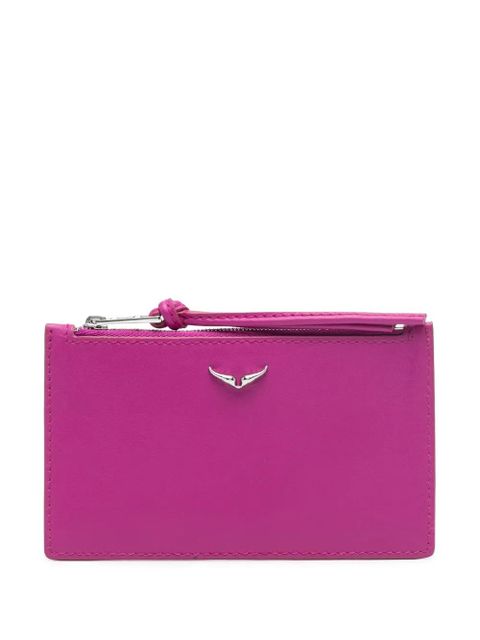 Zadig&Voltaire Long Eternal leather coin purse - Purple - zdjęcie produktu nr 1