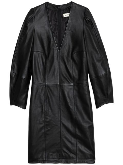 Zadig&Voltaire leather minidress - Black - zdjęcie produktu nr 1