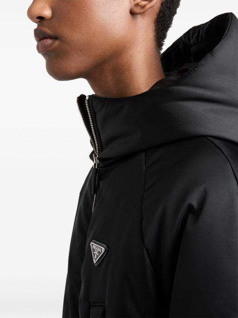 Prada Re-Nylon padded coat - Black