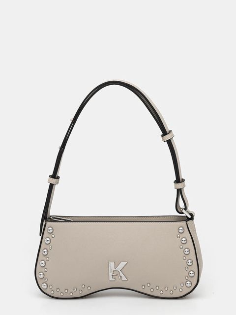 Karl Lagerfeld Jeans torebka kolor beżowy A4W30150 - zdjęcie produktu nr 1