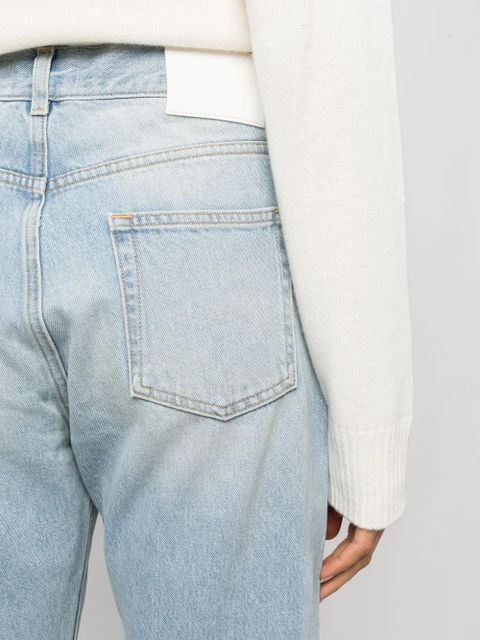 LouLou de Saison Wular high-rise straight-leg jeans - Blue