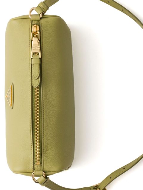 Prada leather shoulder bag - Green