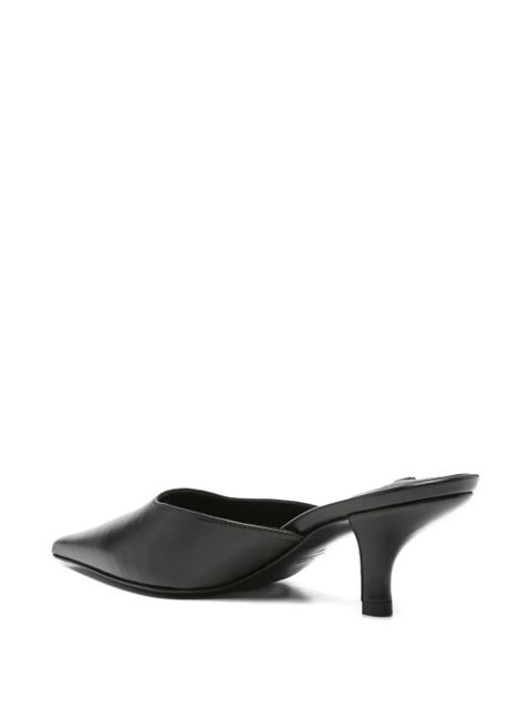 TOTEME 55mm pointed-toe mules - Black