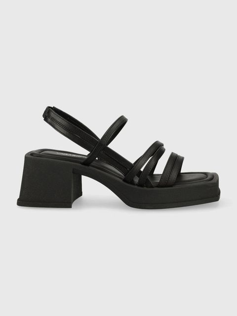 Vagabond Shoemakers sandały skórzane HENNIE kolor czarny 5337-101-20
