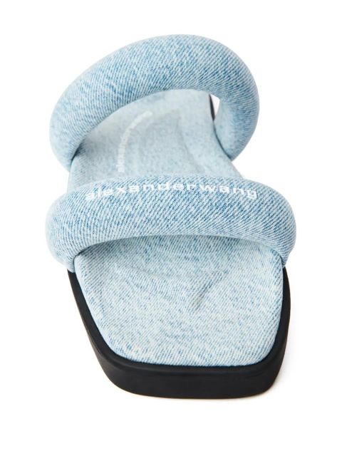 Alexander Wang Jay flatform denim sandals - Blue - zdjęcie produktu nr 2