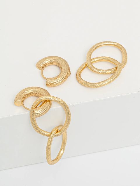 Sessun kolczyki pozłacane - zdjęcie produktu nr 1