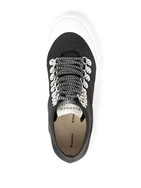 Proenza Schouler chunky-sole high-top sneakers - Black