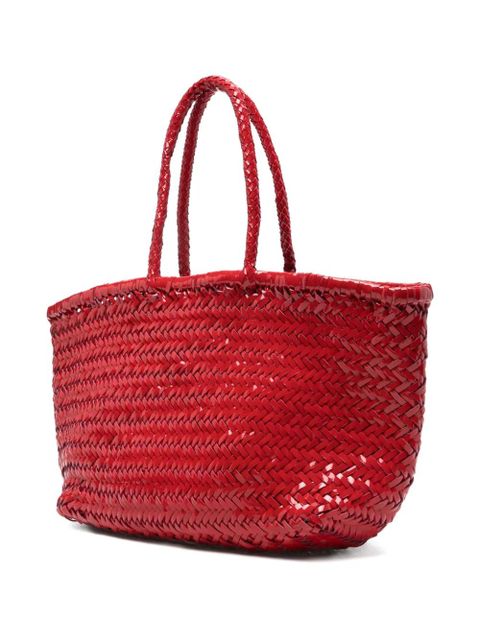 DRAGON DIFFUSION Triple Jump leather tote bag - Red - zdjęcie produktu nr 2