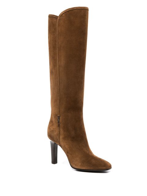 Saint Laurent Lady tall boots - Brown