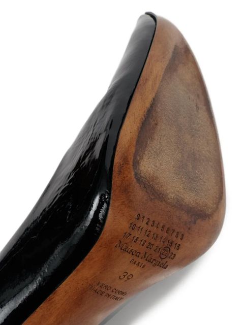 Maison Margiela 100mm leather pumps - Black