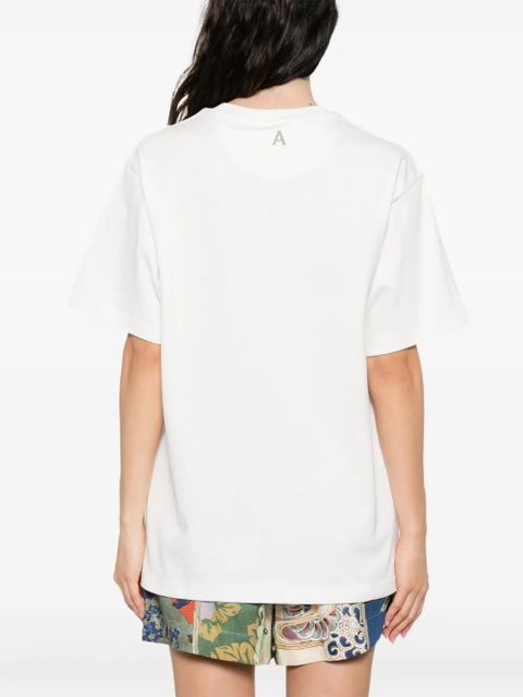 ALEMAIS graphic-print T-shirt - White