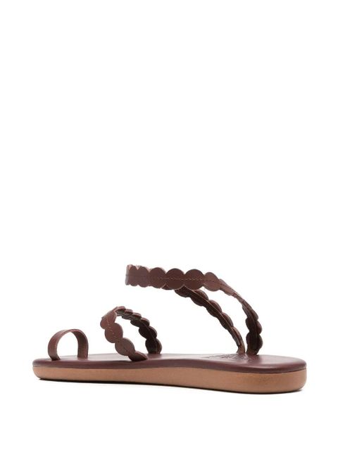Ancient Greek Sandals multi-strap leather sandals - Brown