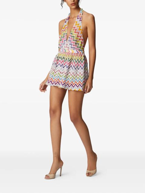 Missoni Zigzag-pattern playsuit - White - zdjęcie produktu nr 2