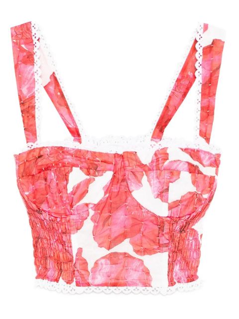 Charo Ruiz Ibiza Liv top - Red - zdjęcie produktu nr 1