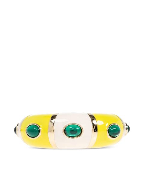 Jacquemus glazed-finish bracelet - Gold - zdjęcie produktu nr 1