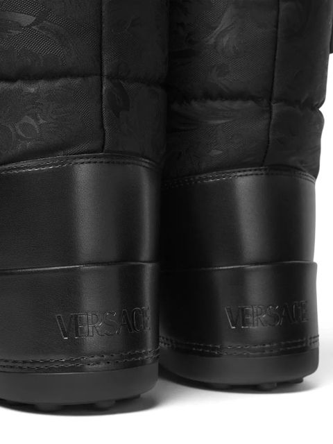 Versace Barocco Milano boots - Black