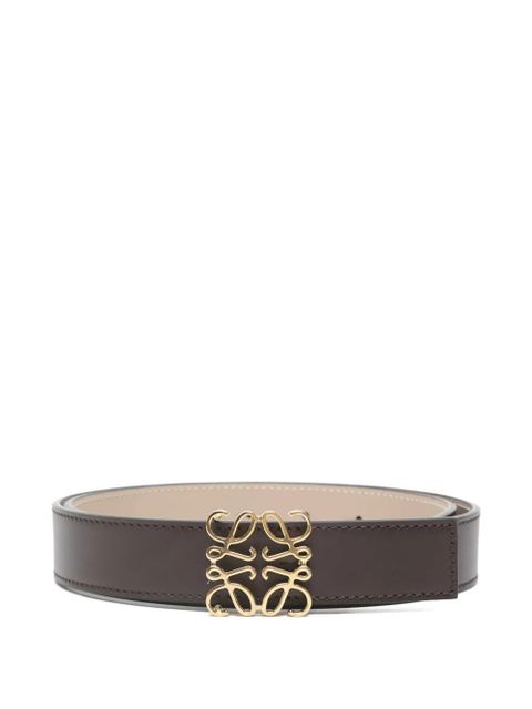 LOEWE reversible Anagram-buckle belt - Brown - zdjęcie produktu nr 1