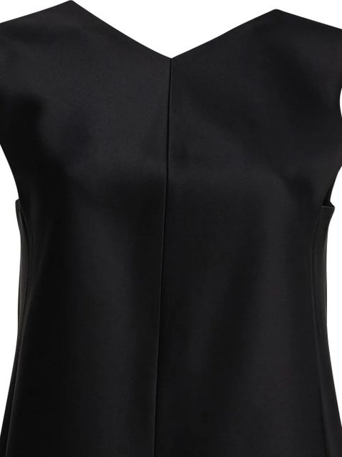 KHAITE Mel mini dress - Black - zdjęcie produktu nr 2