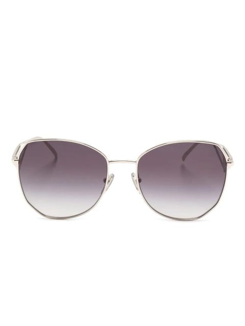 Prada Eyewear gradient oversized-frame sunglasses - Silver - zdjęcie produktu nr 1