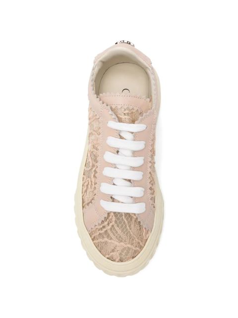 Casadei logo-detail sneakers - Pink