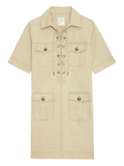 Zadig&Voltaire Record shirt dress - Neutrals - zdjęcie produktu nr 1