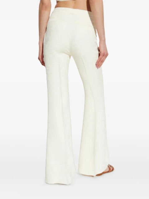 ETRO flared trousers - White