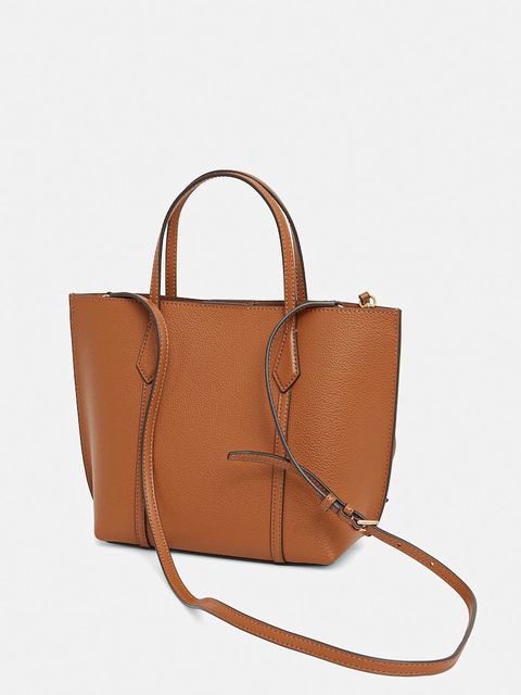 Tory Burch torebka skórzana Perry kolor brązowy 177252-200