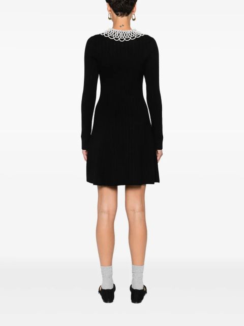 Maje faux-pearl-embellished dress - Black - zdjęcie produktu nr 2