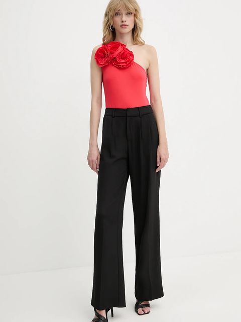 Karl Lagerfeld body bawełniane kolor pomarańczowy odkryte plecy A2W17005 - zdjęcie produktu nr 2