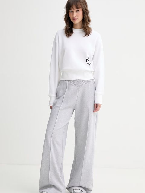 HUGO Blue spodnie dresowe damskie bawełniane - zdjęcie produktu nr 1