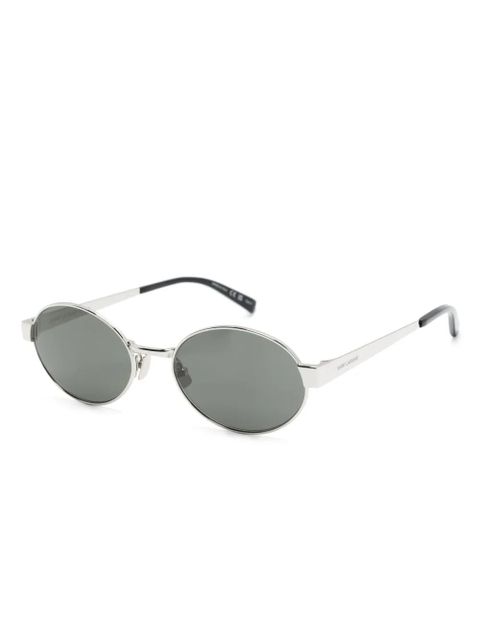 Saint Laurent Eyewear SL 692 round-frame sunglasses - Silver - zdjęcie produktu nr 2