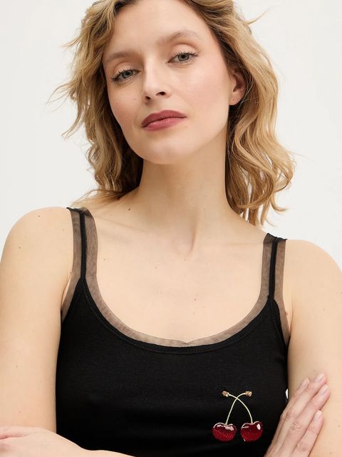 Never Fully Dressed top Cherry Teddy